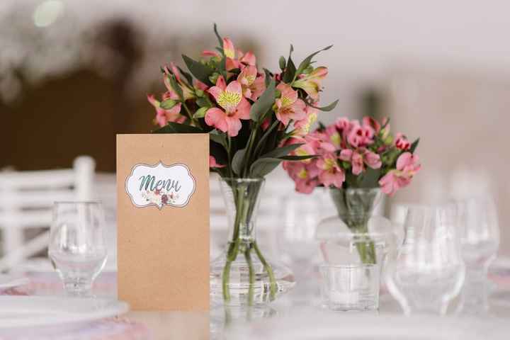 menu de casamento