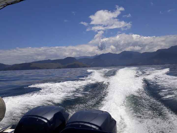 Fast boat. Indo pra Ilha Grande
