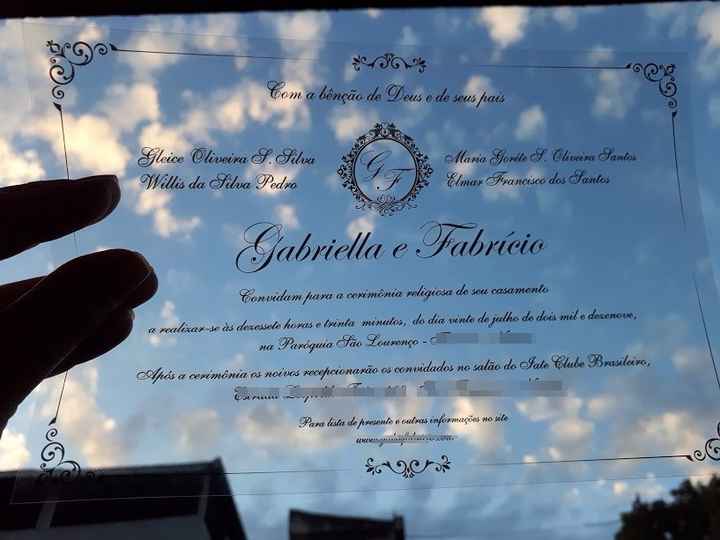 O convite