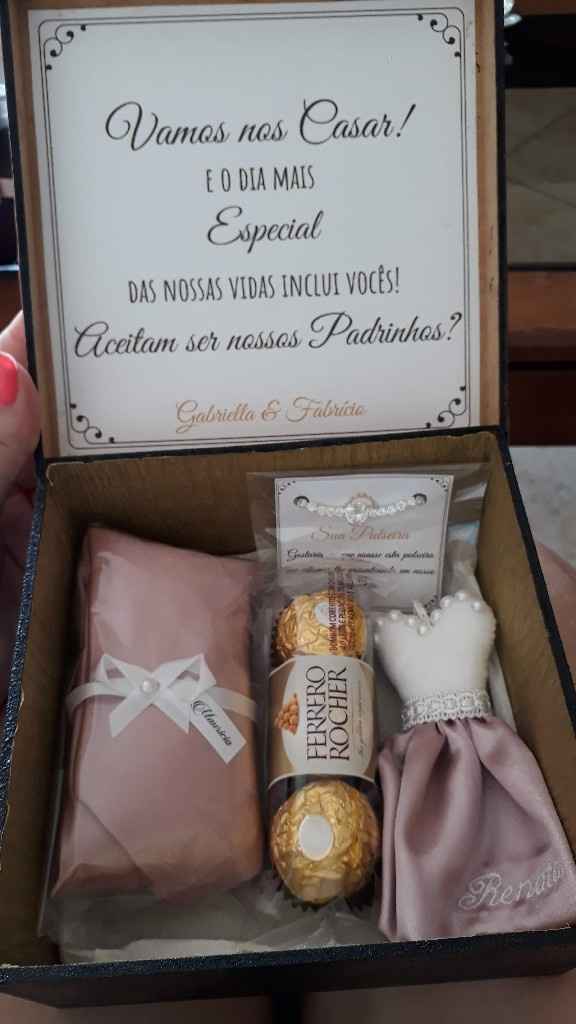 Presente para padrinhos - 1