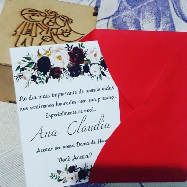 Convite dos padrinhos - 1
