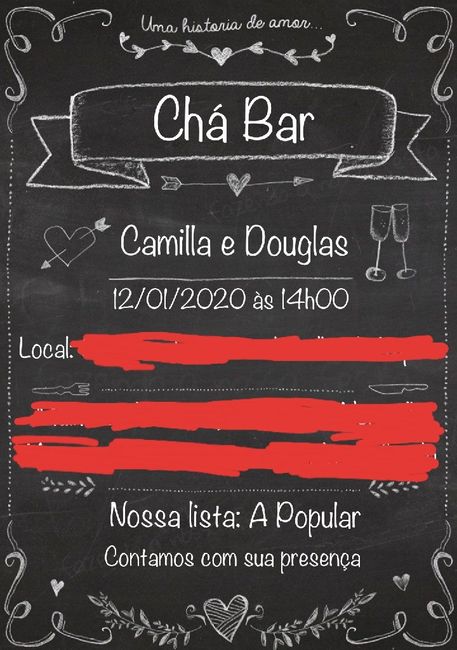 Lista do cha pelo Whatsapp 1