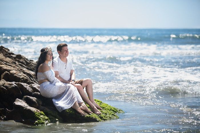 Praia - pré wedding