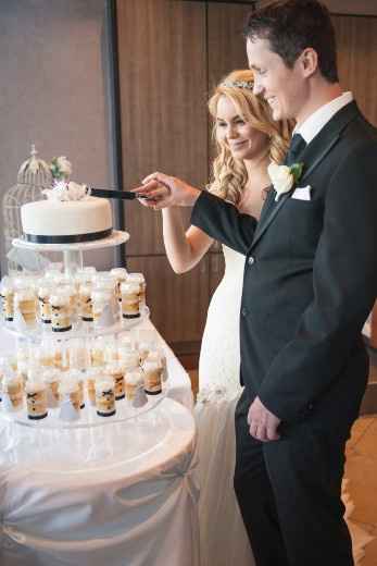 Bolo de casamento no pote?