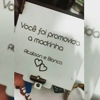 Convite Padrinhos ♥