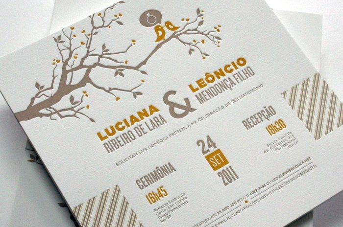 Convite de casamento 1