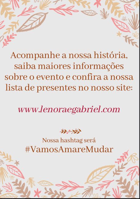 Convite das madrinhas #vemver 10