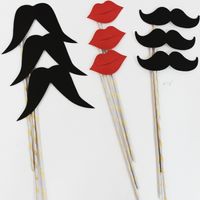 bigodinhos e boquinhas para fotos