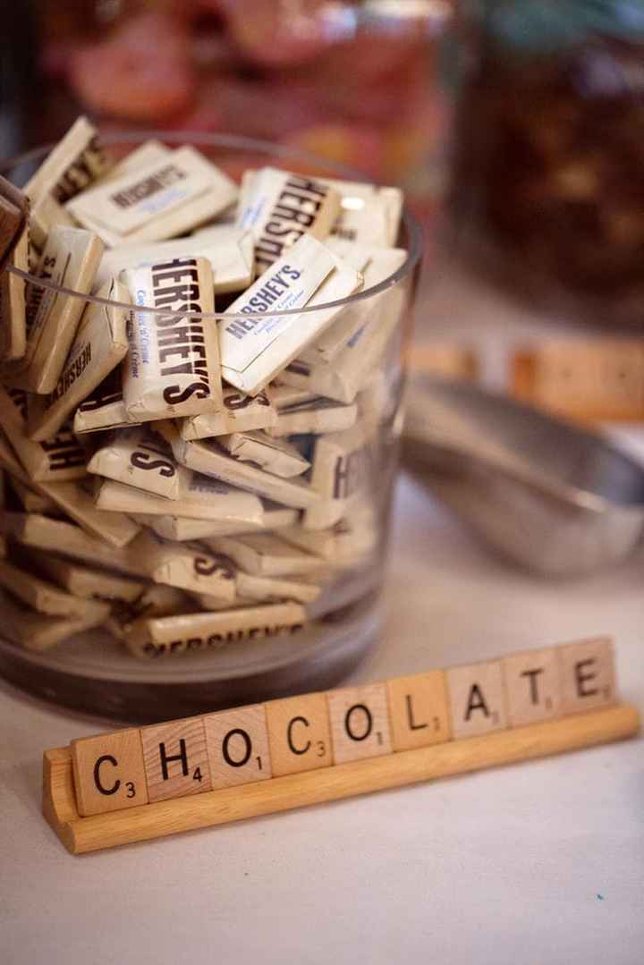 Chocolates no bar