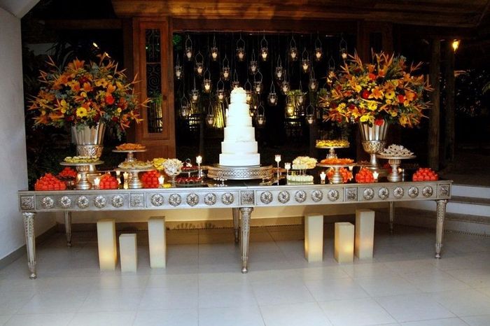 Mesa do bolo