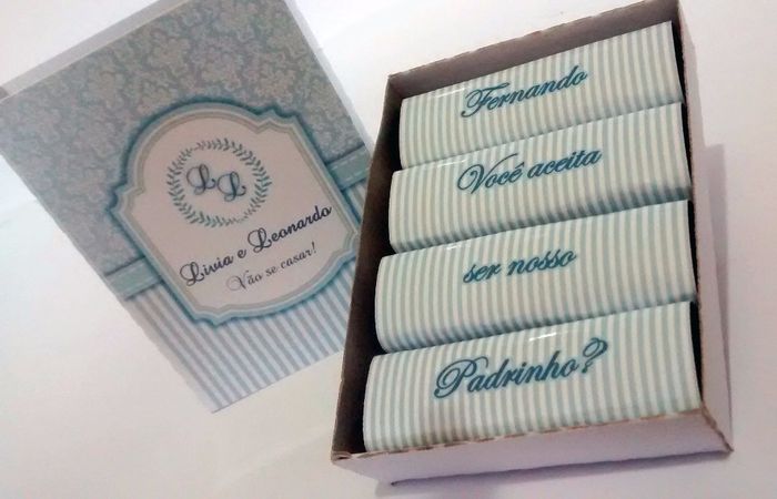 Convite padrinhos bis