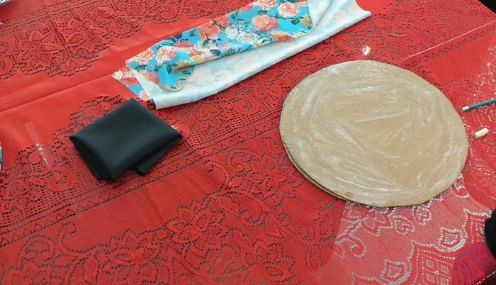 Sousplat de papelão DIY