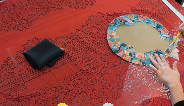 Sousplat de papelão DIY