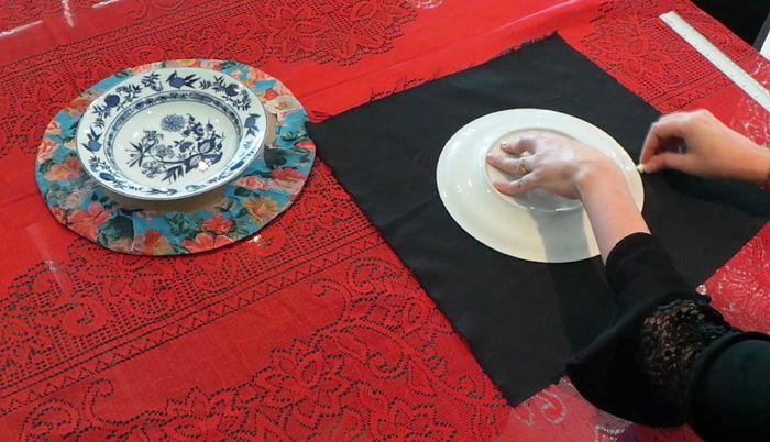 Sousplat de papelão DIY