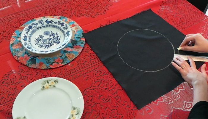 Sousplat de papelão DIY