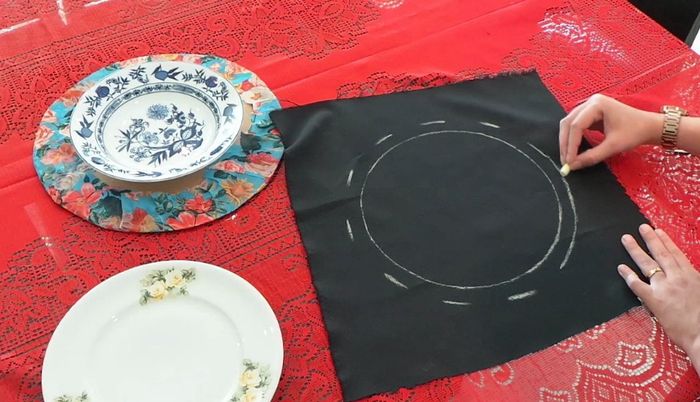 Sousplat de papelão DIY
