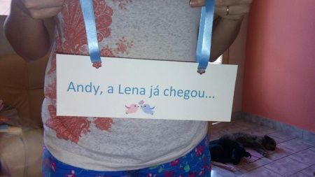 Palquinha "lá vem a noiva" - diy - 2
