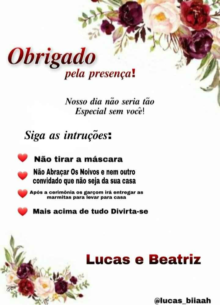 Casamento na pandemia - 1
