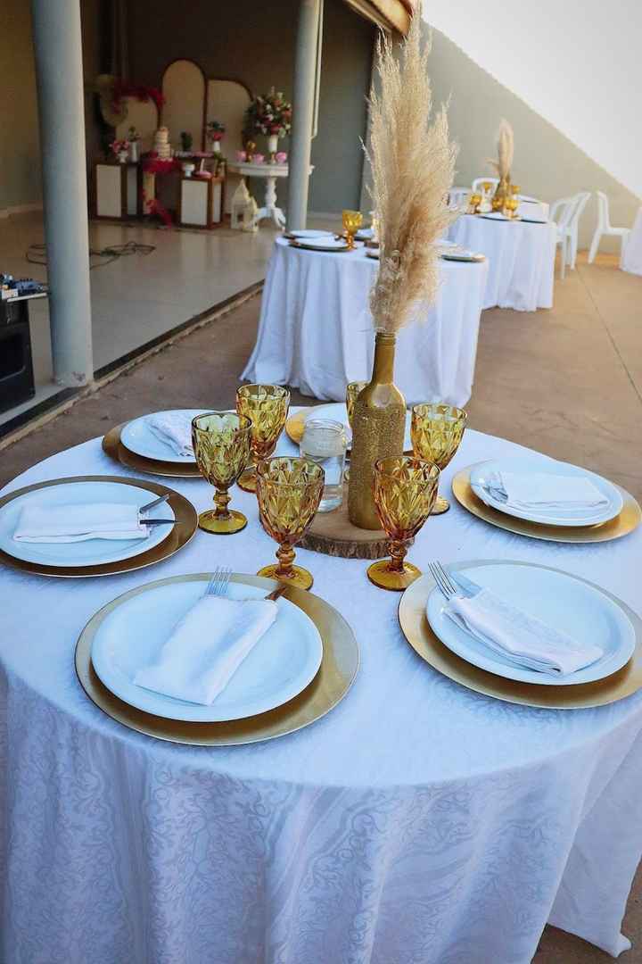 Depois de 2 anos adiando 3 vezes a data do casamento aconteceu. Foi rustico simples mais cheio da Pr