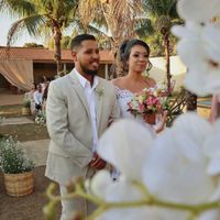 Depois de 2 anos adiando 3 vezes a data do casamento aconteceu. Foi rustico simples mais cheio da Pr