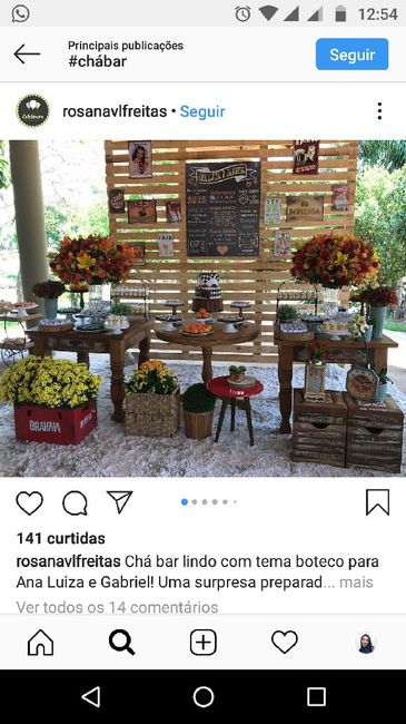 Ideias para chá de casa nova/chá dos noivos - 3