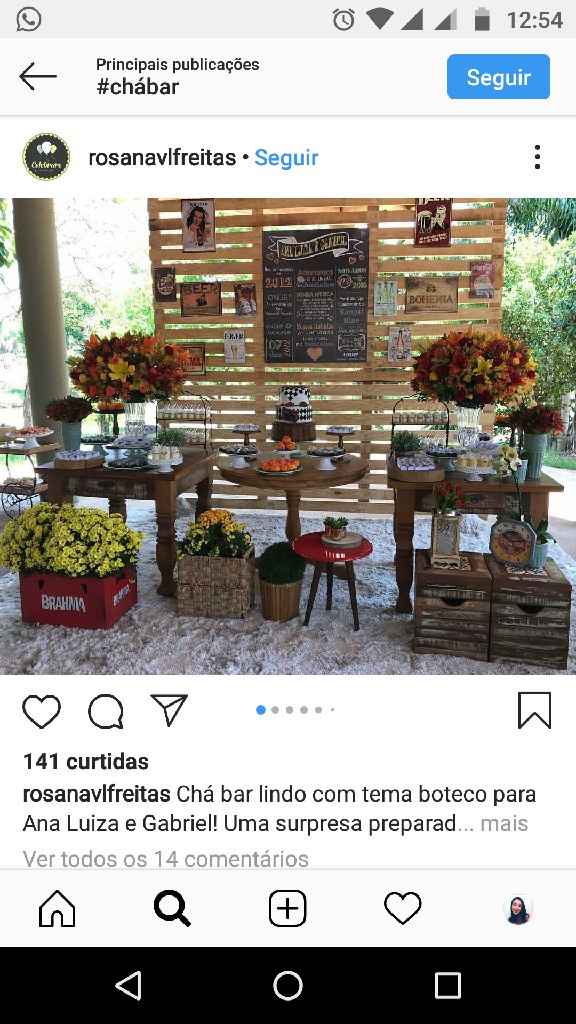 Ideias para chá de casa nova/chá dos noivos - 3