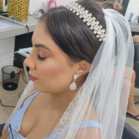 Meu teste de make e penteado - 2