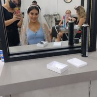 Meu teste de make e penteado - 3