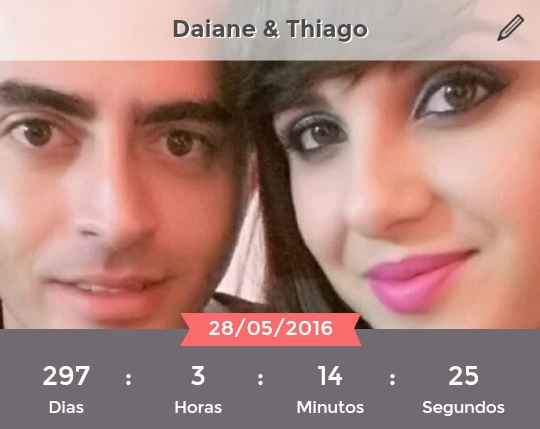 Quanto tempo falta para o seu casamento? - 1