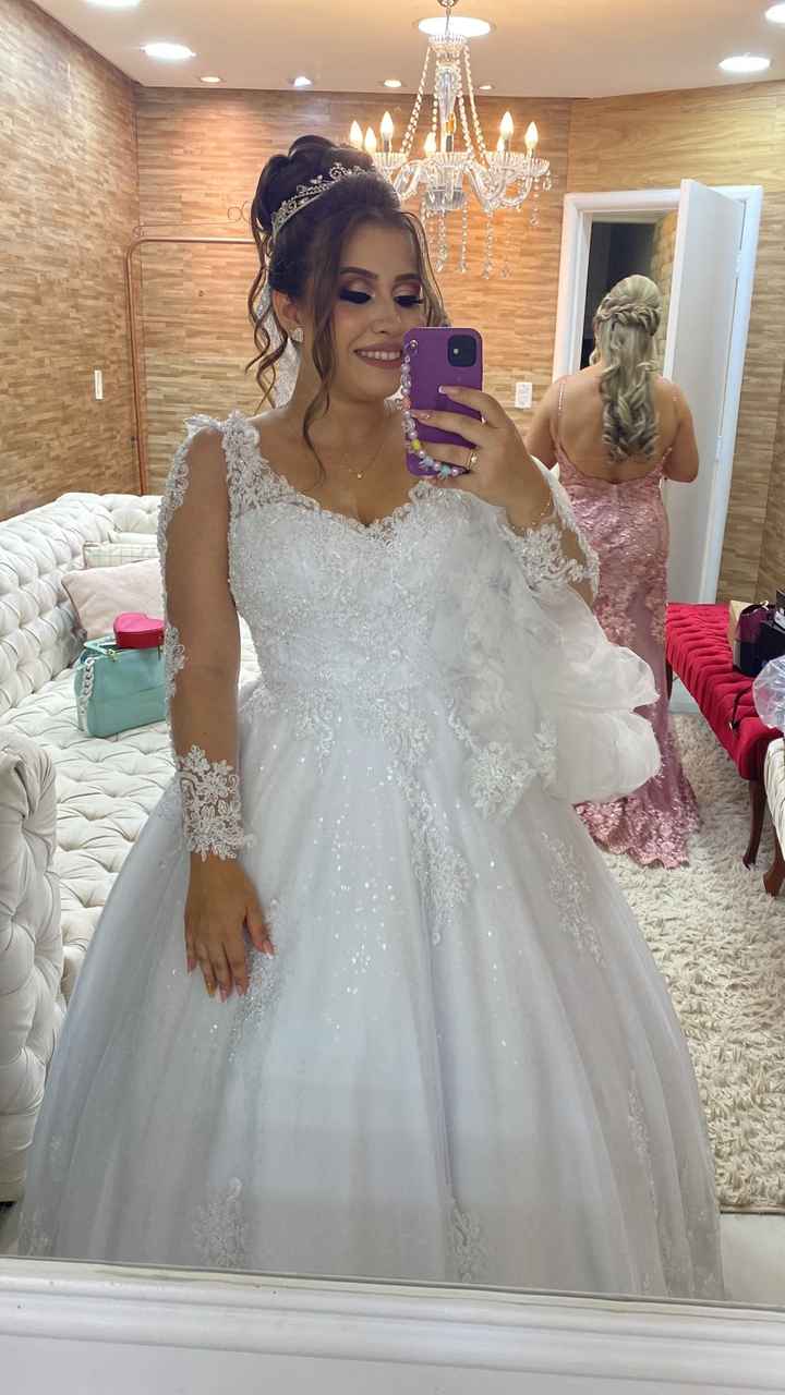Meu noivo nao gostou do vestido - 1