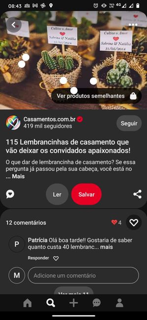 Poste AQUI uma foto da lembrancinha que vão dar para as pessoas convidadas🎁👇 - 1