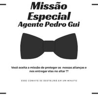 As convites para meus pajens e daminha. - 2