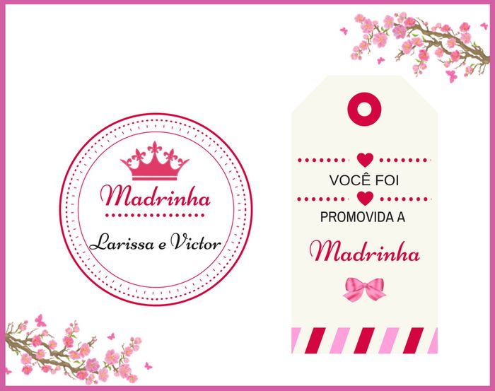 PROMOVIDA A MADRINHA