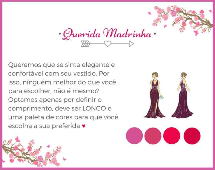 QUERIDA MADRINHA
