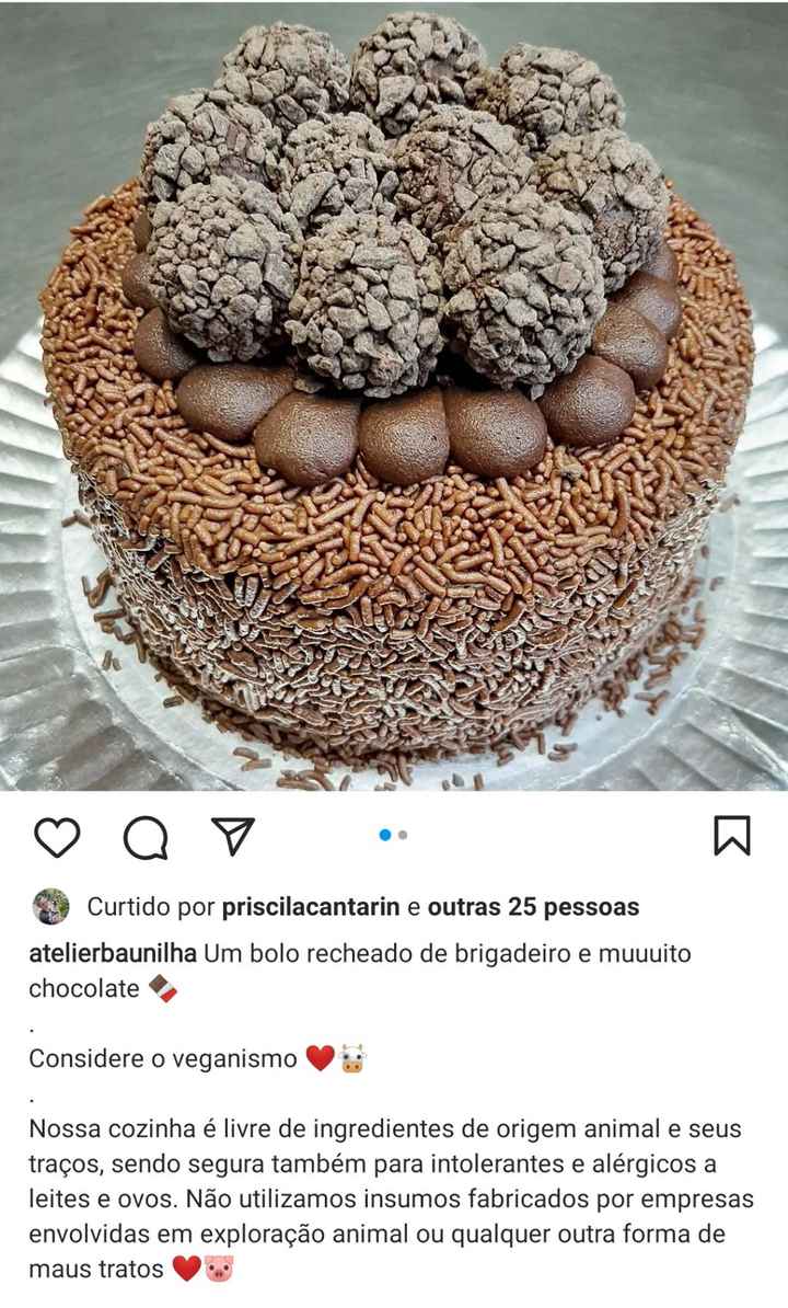 Sabor do bolo - 1