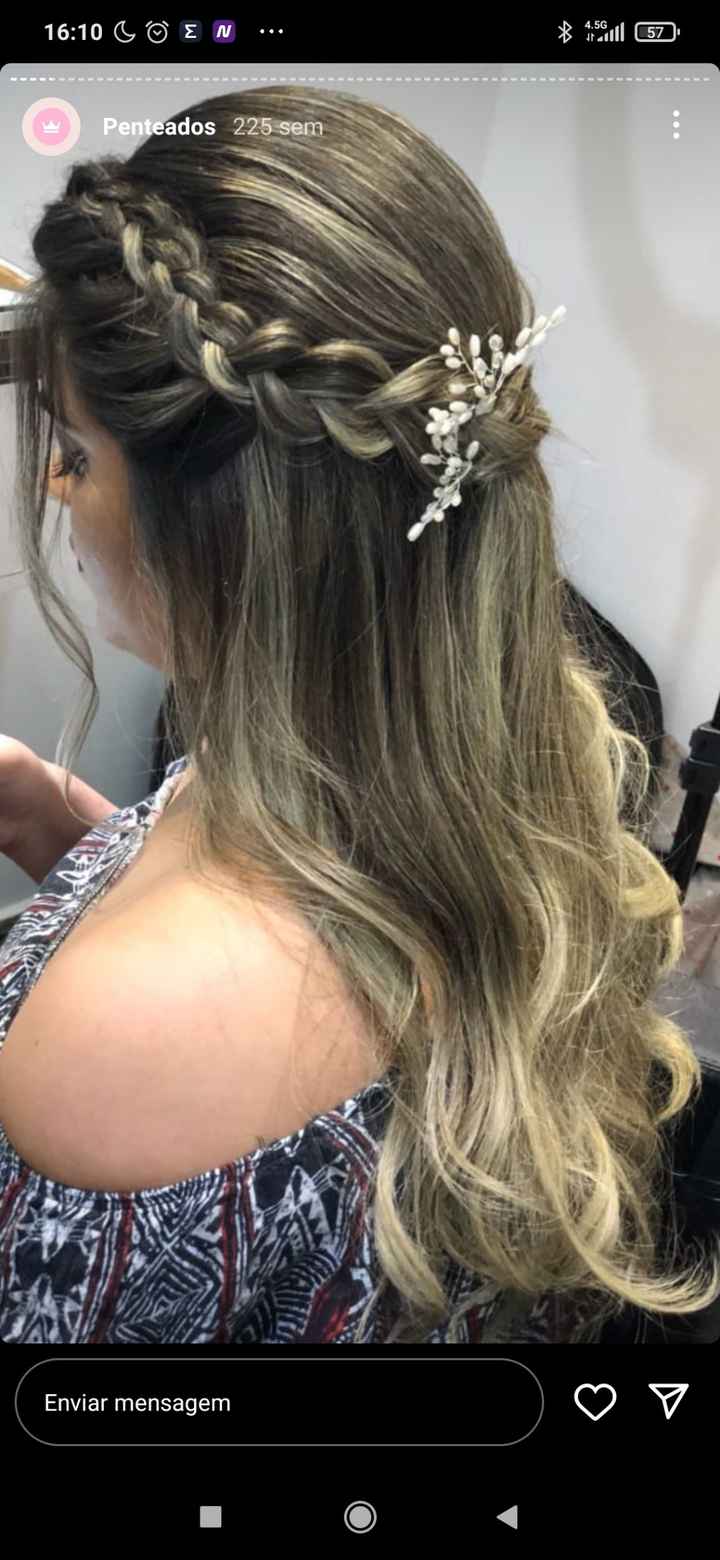 Já escolheu qual vai ser o penteado? - 1