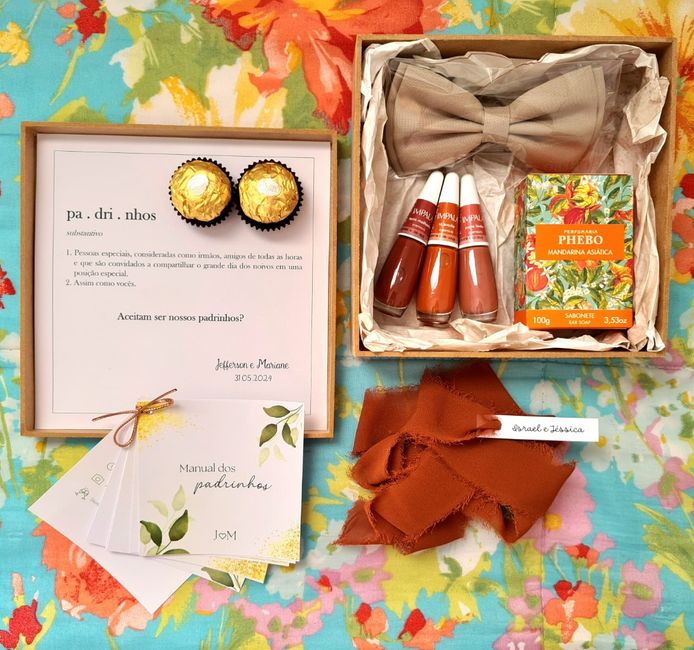 Caixa dos padrinhos 3