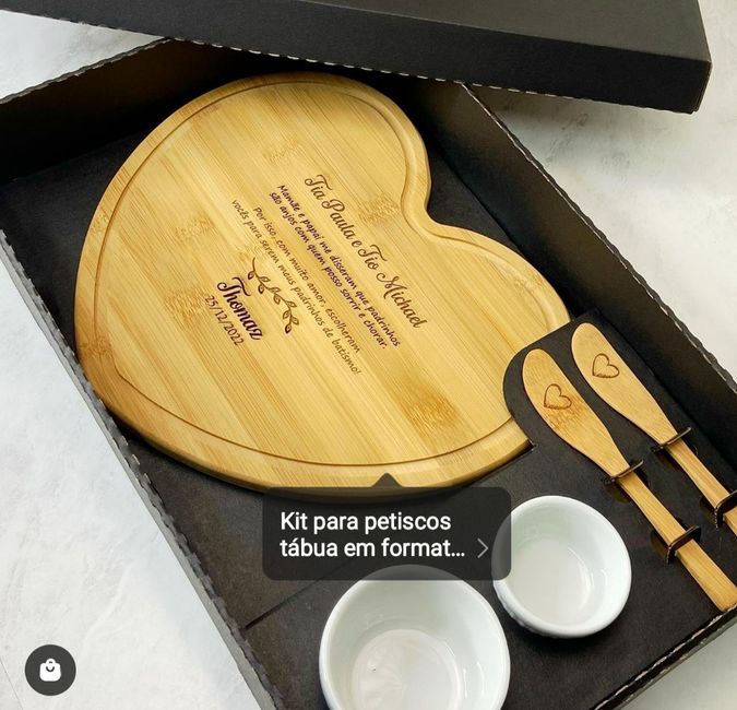 Presente para padrinhos e madrinhas 1