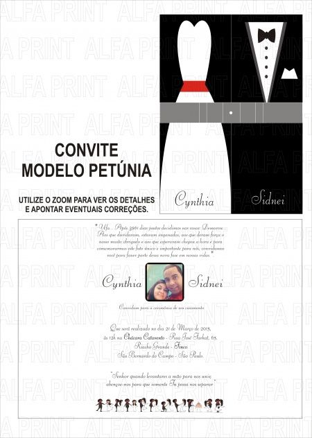 Convite Casamento