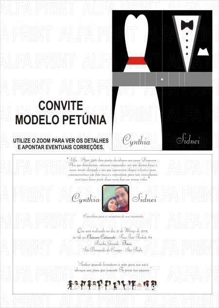 Convite Casamento