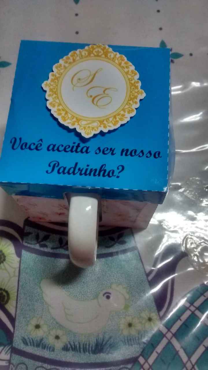 Mimos para os padrinhos!!!