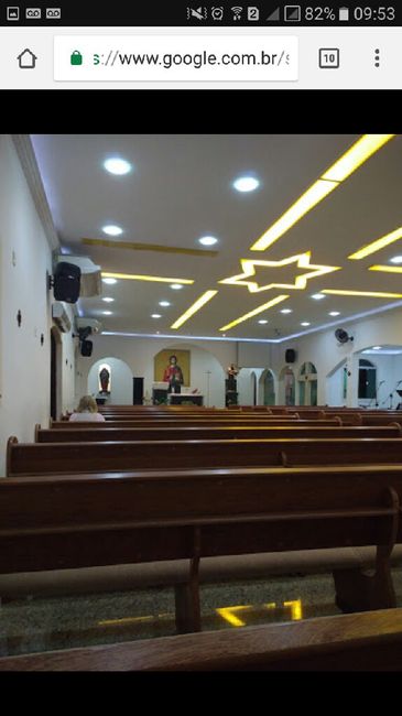 Decoração da igreja #opinem #socorro - 2