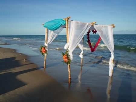 Casando na praia...Tamandaré -PE