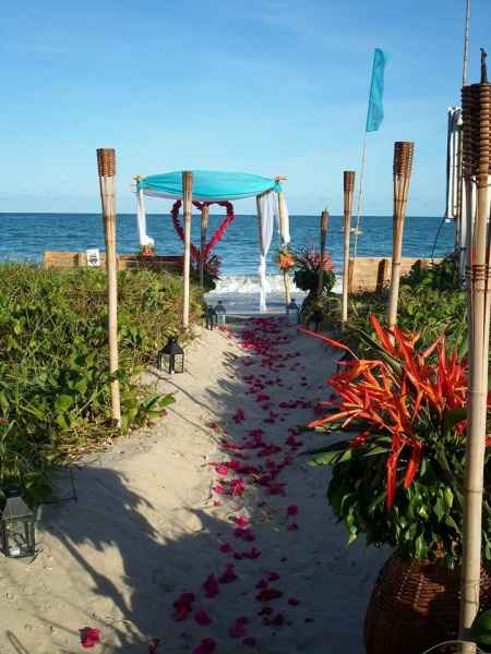 Casando na praia...Tamandaré - PE