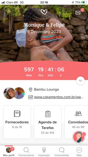 Falta menos do q faltava!! 🥺🙌🏾❤️ 1