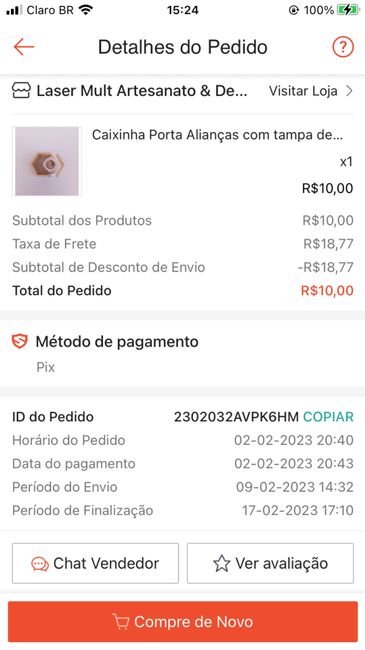 Meu porta aliança ❤️ 6