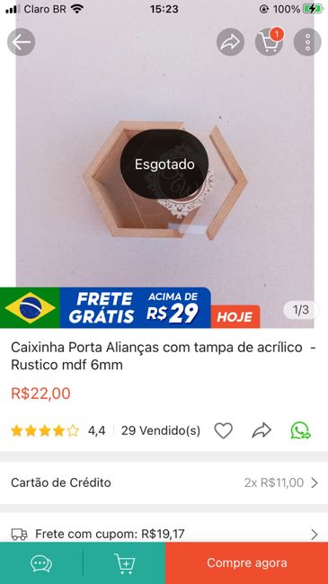 Meu porta aliança ❤️ 7