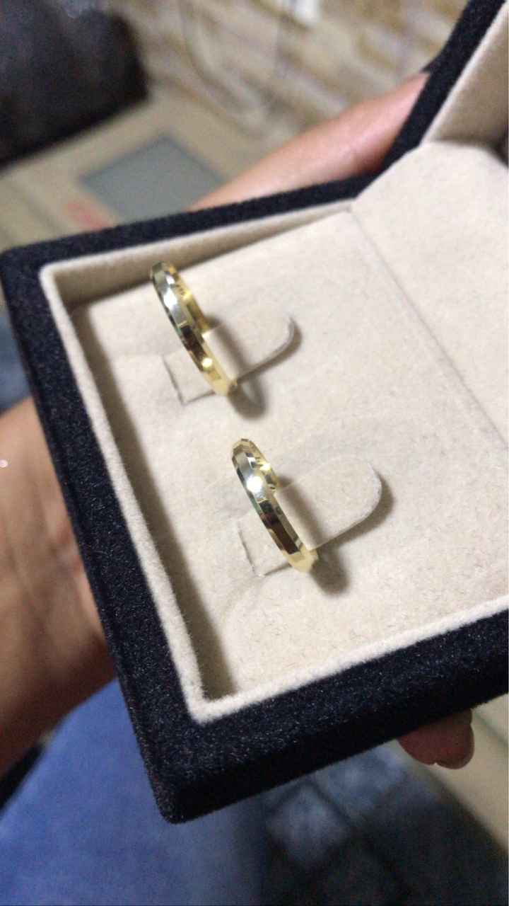nossas Alianças Chegaram! 😍❤️ - 3