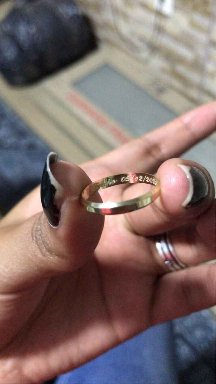 nossas Alianças Chegaram! 😍❤️ - 4