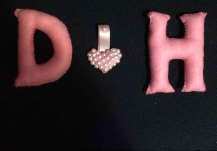Letras em feltro - 1